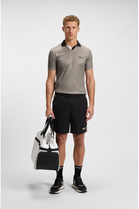 POLO SLIM FIT DEPORTIVO EN TEJIDO ANTIDESGARROS CON BLOQUES DE COLOR POLO SLIM FIT HOMBRE