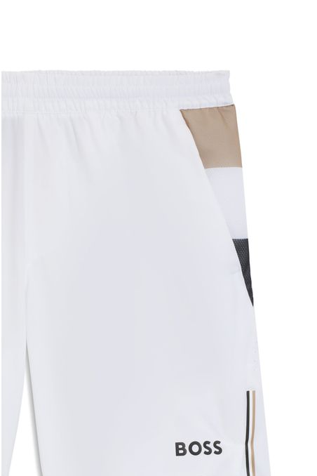 SHORTS DEPORTIVOS DE TENIS EN TEJIDO ELÁSTICO CON CONTROL DE LA HUMEDAD SHORTS REGULAR FIT HOMBRE